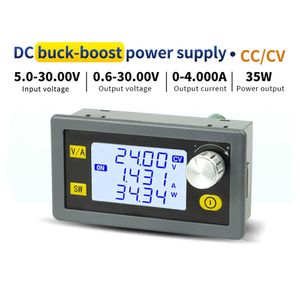 80W 5A CNC DC Buck Boost Power Supply Adjustable Variable 0.6-36V CC CV LCD Digital Laboratory Converter Voltage Regulator