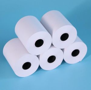 80x60mm Thermique Reçu Papier Rolls Caisse Enregistreuse Papier pour Supermarché Centres Commerciaux POS Reçu Imprimante SN5136