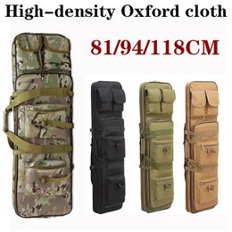 8194117cm Sac tactique extérieur Sac de chasse à tire -rieur Sac accessoires militaires transportant le sac de pêche sac à dos de protection contre les armes à dos 240425