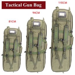 81cm 94cm 115cm Sac de chasse tactique Army Airsoft Rifle Square Carré BACK AVEC BACLE DE PROTECTION DE CHEMIN STRAP