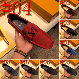 81model Fashion Men Designer Loafers Echte lederen flats schoenen comfortabele man Casual schoenen glijden op buitenschoenen voor luxe mannen schoenen mannen mocassins