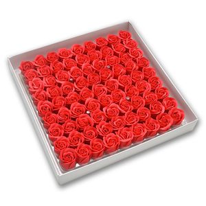 81pcs/lot roze bad body bloem bloemen zeep geurende rozenbloem essentiële bruiloft valentijnsdag cadeau met bloemen 672 s2