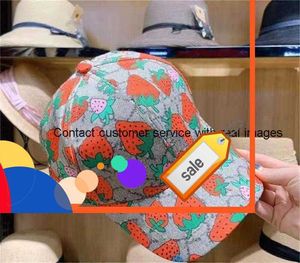 81ty Aardbei Baseball Caps Man Katoen Cactus Klassieke Brief Bal Caps Zomer Vrouwen Zon Hoeden Outdoor Verstelbare Snapback Cap g83