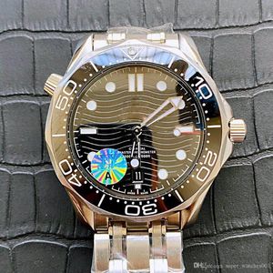 8215 Hama Serie Montre DE Luxe herenhorloges 8800 uurwerk 316L stalen kast drie graden waterdicht luxe horloge229G