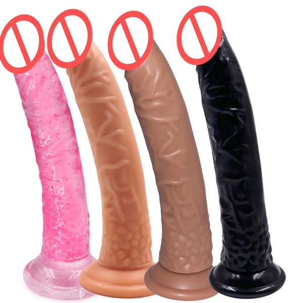 826quot Real Skin Selon énorme Dildo long pour les femmes Toy Sex Toy Dong Pénis Long Woman Sex Produits 3968936