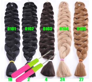 82 pouces Xpression Tressage Cheveux Synthétique Cheveux Armure JUMBO BRAID Lultra Tresses En Vrac Cheveux Longs Crochet Extensions de Cheveux 165 Grammes9081388