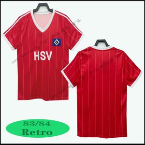 83 84 rétro maillot de football Hamburger Horst Hrubesch Milewski Magath Rolff vintage classique finale loin 86 88 89 90 maillot de football de l'Union soviétique