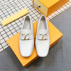 84 modèle Haute Qualité Hommes En Cuir Véritable Designer Chaussures Habillées Gentle Men Marque Officiel Appartements Casual Confort Souffle Mocassins Grande Taille 6.5-12