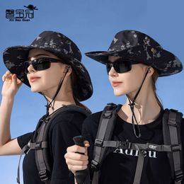 8447 Nieuwe zomer Big Eaves Sun Protection and Sunshade Hat for Home Exchevent Hat Children British Fashion Fisherman Hat