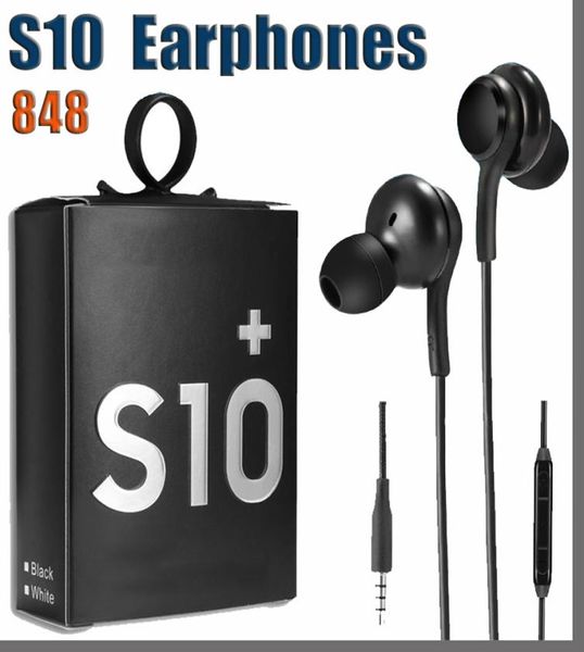 848D Auriculares OEM de alta calidad Auriculares S10 Auriculares bajos Auriculares con sonido estéreo con control de volumen para S8 S9 PK S6 S8 Auricular5499758