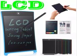 Tablette d'écriture LCD 85 pouces, numérique Portable, mémo, dessin, tableau noir, tampons d'écriture, tablette électronique avec stylo amélioré fo8941505