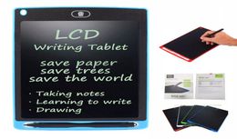 Tablette d'écriture LCD de 85 pouces, planche à dessin, tableau noir, tampons d'écriture, cadeau pour enfants, bloc-notes sans papier, tableau blanc, mémo avec mise à niveau 9404617