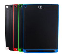 Planchettes de tablette d'écriture de 85 pouces LCD PADS BLACK-Black Works Gift For Kids sans papier tablettes de bloc-notes avec modélisation P5291526