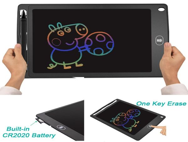 Tableta de escritura a mano áspera de 85 pulgadas, colorida, portátil, LCD inteligente, Bloc de notas electrónico, almohadilla gráfica de dibujo, Blackboard3210086