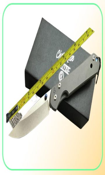 85039039 Chris Reeve New CNC D2 Blade Sebenza 21 Style Full TC4 Titanium Many Knife plegable DF233394656