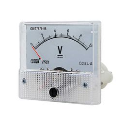 Voltmètre Anlog 85C1, jauge de voltmètre DC, panneau de tension
