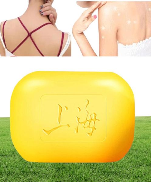 85G Shanghai Sulphur Jabón Control de aceite Psoriasis Seborrea Eczema Anti Fungo Baño sano Soap2391507