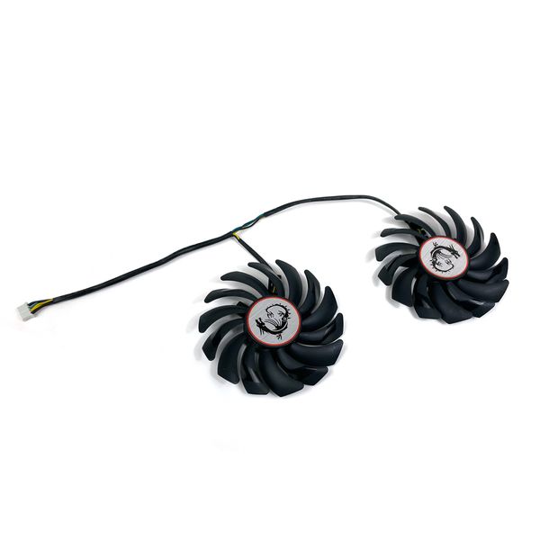 85 mm 4pin PLD09210S12HH PLD09210B12H GTX 1050 TI Cooler Fan pour MSI GeForce GTX 1050ti GAMING GTX1050