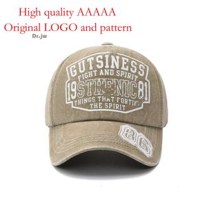 86 Letter Geborduurde Baseball Duck Tong Cap, Versleten Verwassen Hoed, Heren en Dames Outdoor Zonnescherm Hoed