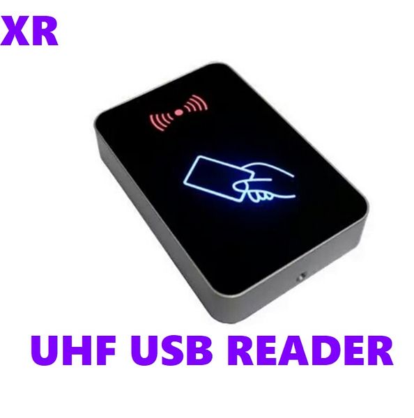 Lector de escritorio USB RFID UHF de 865Mhz-928Mhz compatible con protocolo ISO18000-6C(EPC C1G2) lectura y escritura de etiquetas SDK y demostración gratuitos