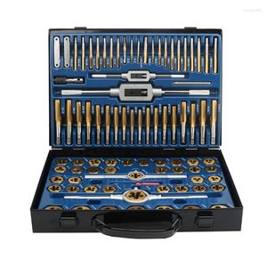 86 Stuks Tap Sterven Set Lager Staal M3-M16 Metrische Draad Combinatie Gereedschap Kit Diy Duurzaam Moersleutel Schroefdraad Hand tool Sets