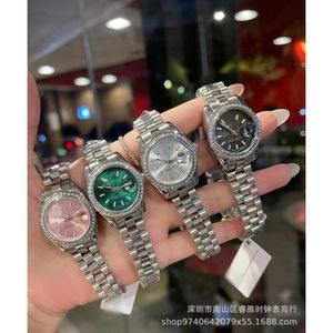 87 Lao Jia Diary Disk Set Diamond Fashion Steel Band Women's Watch 37