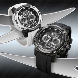 87 Mark Huafei Brand Watch, tendencia, moda, reloj de cuarzo de hombres deportivos multifuncionales 82