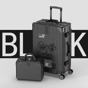 88a Bagage grote capaciteit koffers 20 22 24 26 28 inch unisex instappende handbagage ontwerper high-end reistas koffer grote tas