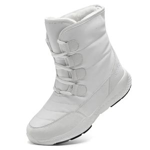 894 Boot Snow Boots White Dames Winter Tuinanle Korte stijl Waterresistentie Upper Niet-slip Kwaliteit Pluche Black Botas Mujer Invierno 231219 32 802 S