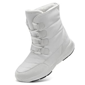 894 Boots Tuinanle Femmes White White Snow Boot Short Style RÉSISTANCE DE LA RÉSISTANCE ÉLEVE