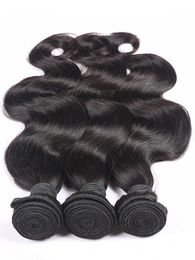 8a goedkoper menselijk haar weven uitbreidingen body wave8-30 inch Braziliaans haar Peruaanse Maleisische Indiase Cambodjaanse haarbundels kunnen kleurstof ombre zijn