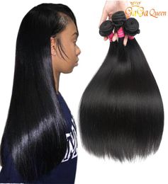 8a hiar 4 paquetes 100 tejidos humanos sin procesar Virgen peruana Cabello de reina Gaga Gaga Gaga 6109988