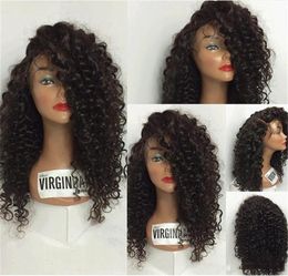 8a en dentelle Front Human Hair Wigs Mongolian Full Lace Human Hair Wigs for Black Women Pinky Curly Wig 130 Curly Lace Frontal Wigs2949899