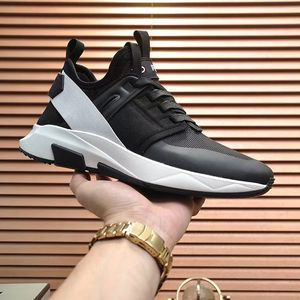 8a Men Designer Casual Shoes Valentijnsdag Navy heren Trainers Sport Zwart Rood Gray Cowhide met ademende stoffen sneakers 38-45 EU