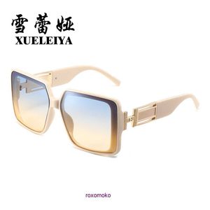 8A qualité Designer H maison lunettes de soleil en vente Nouvelle famille grand cadre Mode hommes et femmes océan film Box ins lunettes Avec Boîte-Cadeau