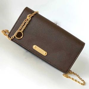 8a Bolsos de hombro en billeteras de cadena Lily WOC Purso Círculo Círculo Diseñador Diseñador de cuero Ejecución Messenger Messenger Crossbody Bolsan