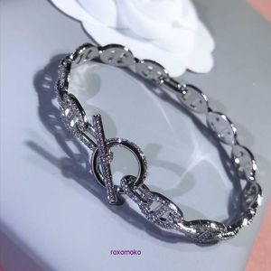 8A Diseñador al por mayor H Home Shop Shop Online Nariz Pulsera Luz de la nariz y lujoso Número Pequeño de plata esterlina Diamante Full Diamond High con caja de regalo