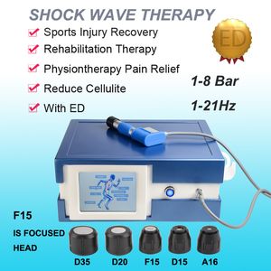 Thérapie par ondes de choc, étape par étape de 8 bars par 0,5 bar, pour la dysfonction érectile masculine Tennis Elbow