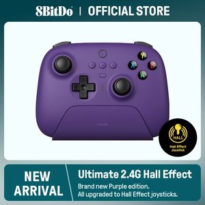 8BitDo - Ultieme 2.4G draadloze Hall-effect joystick-update gamingcontroller voor pc Windows Steam Deck Android 240119