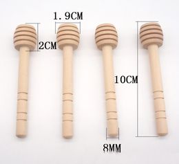 8 cm 10 cm 10 4 cm lange mini houten honingstick roerder honing dippers feestvoorraad lepel stok honing jar stick2388863