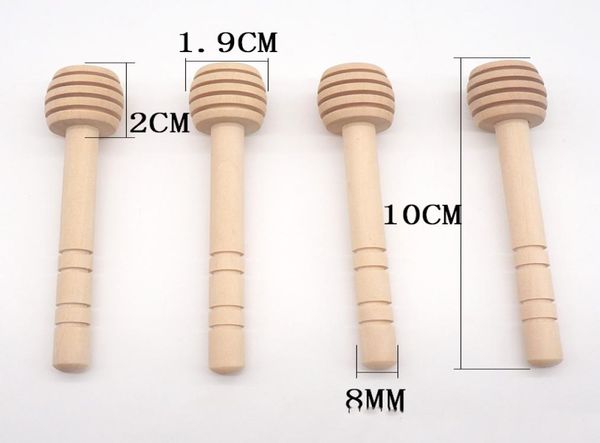 8cm 10 cm 10 4cm de long Mini Mini Honey Honey Stick Sticger Money Plongers Party Fourniture Stick Stick Honey Jar Stick9999833