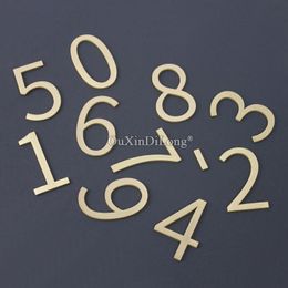 8 cm huisnummer letters big moderne deur alfabet home outdoor messing nummers adres dashboard teken #0-9 gf429 andere hardware