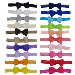 8 cm baby baby effen kleur hoofdbanden kinderen haaraccessoires pasgeboren bowknot bloem haarbands feestclub decor