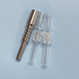 8CM Longueur Titane Quartz Nail 10mm 14mm Mâle