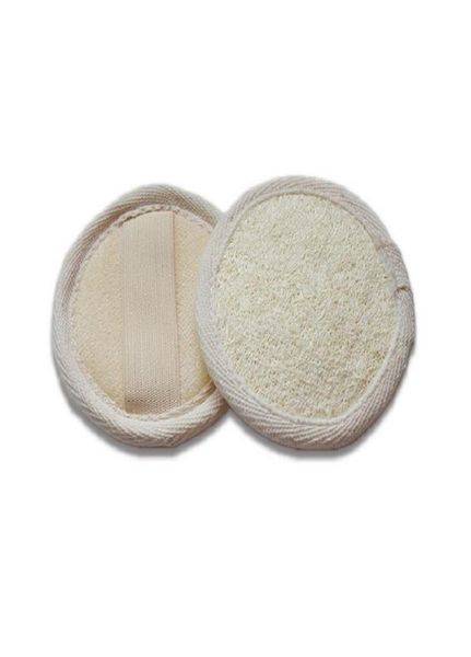 Almohadilla de limpieza Facial de lufa Natural redonda de 8cm esponja Luffa para quitar el maquillaje 8438119