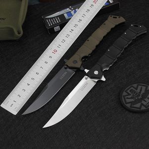 8CR13MOV BLADE Cold Steel Outdoor Military Rescue Pliage Tactical 59-60 HRC Camping Hunting Knife Utility