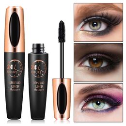 8D Zijdevezel Lash Mascara Make-up Waterproof Mascara voor Wimperverlenging Zwarte Dikke Wimpers Curler Cosmetica Oogmake-up