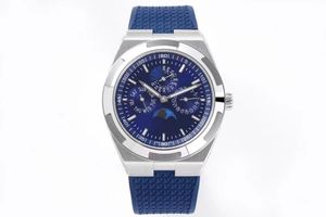 8F Montres 4300V avec machine à chaîne automatique 1120 QP/1 mouvement ultra-mince Soleil levant cadran brossé satiné miroir saphir