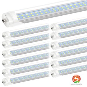 Tubes fluorescents de 8 pieds FA8 lampes à tube led 2400mm 8 pieds t8 t10 t12 broche unique 36W 45W 72W 144W ampoules de refroidisseur de porte remplacement des lumières 90W magasins garage entrepôt