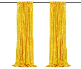 8ft Glitter Silverrose Gold Parreny Backdrop Party Bruiloft Baby shower PO Booth Achtergrond Decoratie Parnasgordijn Drape Pane66222528